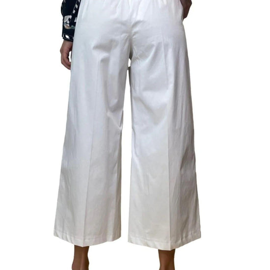 Emme Marella Pantalone Donna Tisbe Bianco Latte 2515131042200 004 EMME MARELLA 