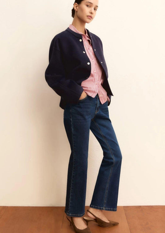 Emme Marella - Women's Slim-flare Jeans Medium Blue