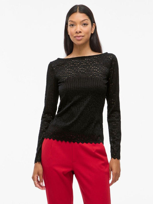 Vila Top Donna Obera Nero