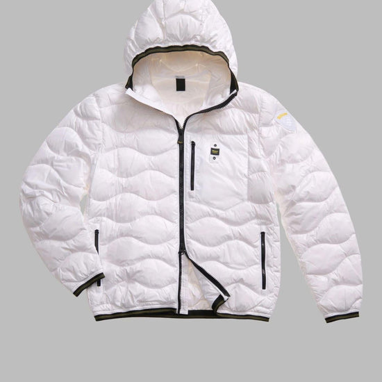 Blauer Piumino Uomo Wave Bianco BLUC03074 6355 100 BLAUER 