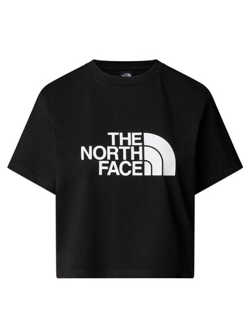 T-Shirt corta in vita Easy Donna Black