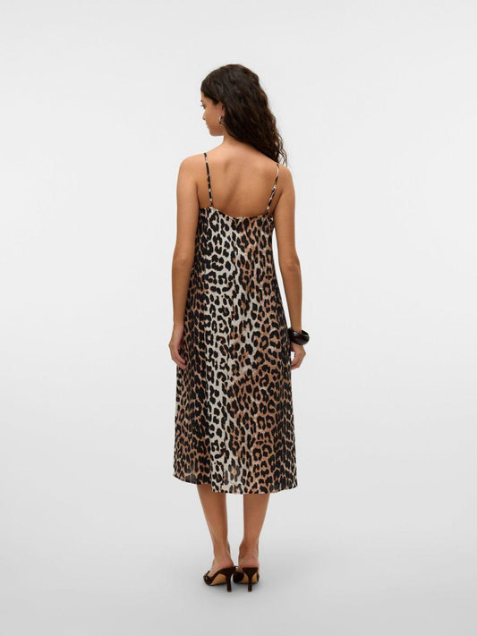 Abito midi Donna Egret Leo