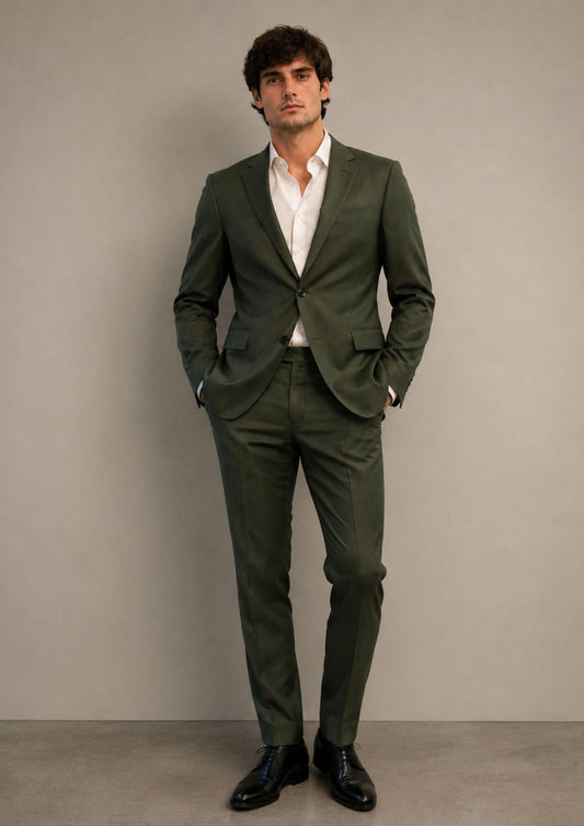 Sergio Cipriani - Abito Uomo Grisaglia Verde