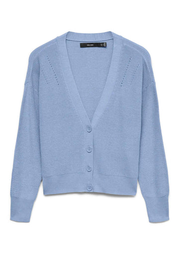 Vero Moda - Cardigan Donna Newlexsun Blu<BR/>