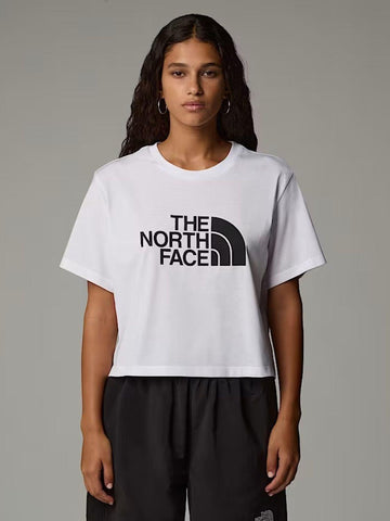 T-Shirt Cropped Bianco