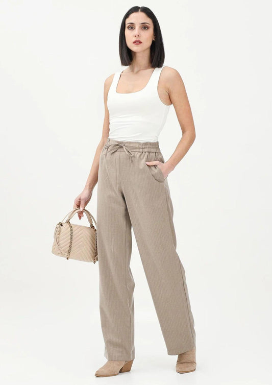 Pantalone Donna Beige