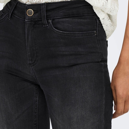 Only ONLBLUSH Vita media Skinny Fit Jeans Donna Black Denim 15157997 Black Denim ONLY 