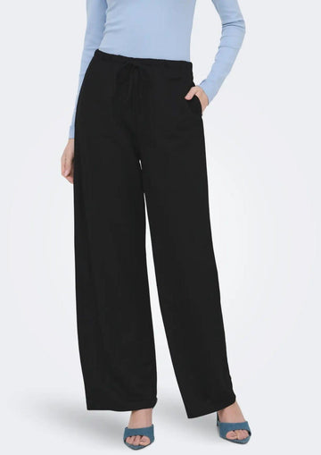 Jacqueline De Yong - Pantalone Donna Leslie Nero