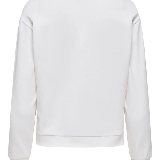 Jaqueline De Yong Felpa Donna Paris Bianca 15221015 Cloud Dancer BLACK TOWER JACQUELINE DE YONG 