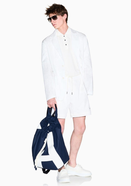 Armani Exchange - Bermuda Uomo Bianco Crema