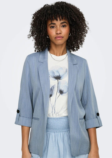 Only - Giacca Donna Marsa Azzurro Denim