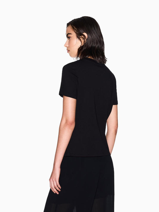 Armani Exchange T-shirt regular fit Donna Nero