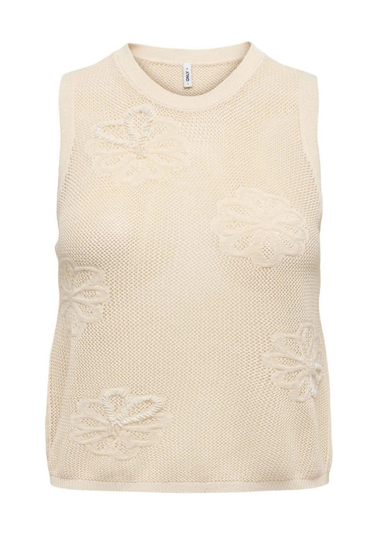 Only - Women's Ivy White Tank Top