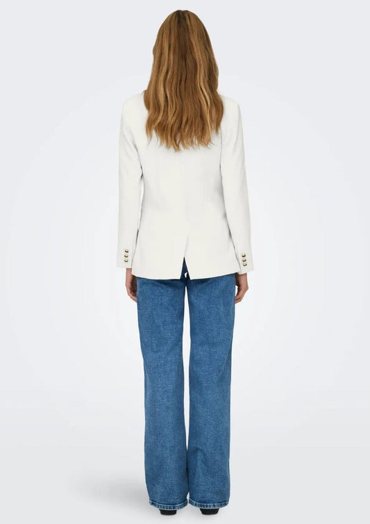 Only - Women's Astrid White Jacket