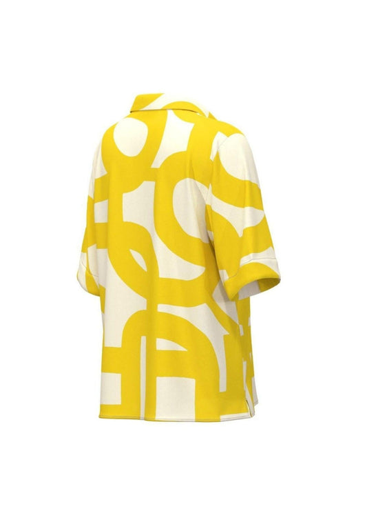 Emme Marella - Women's Blouse Fierce Sun Geometric