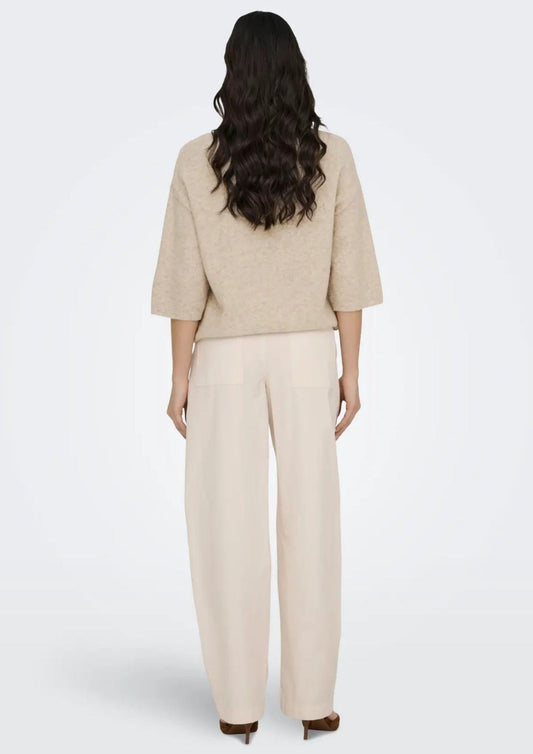 Jacqueline De Yong - Women's White Trousers