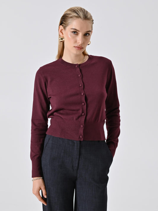 RINASCIMENTO - ALPH TE25-315 CARDIGAN BOTTONI