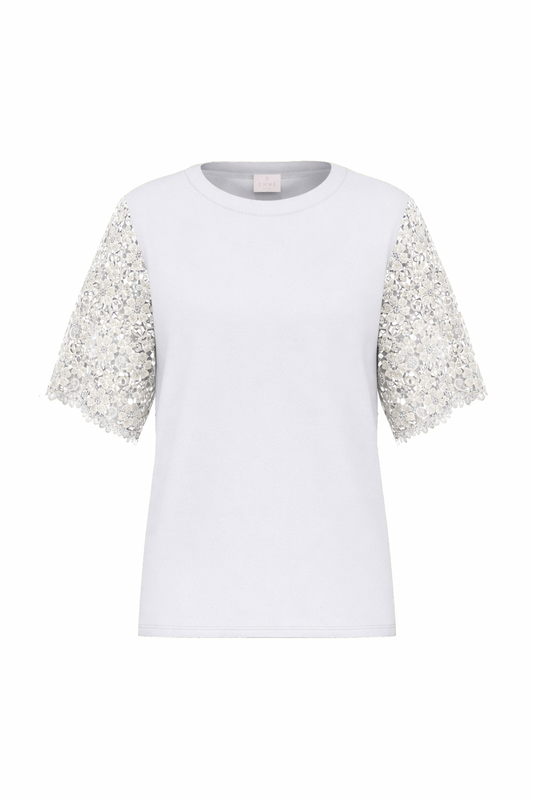 Emme Marella - Maglietta Donna ceppo Bianca