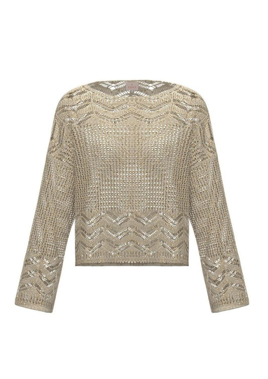 Emme Marella Women's Knitwear Emmfilovia Camel