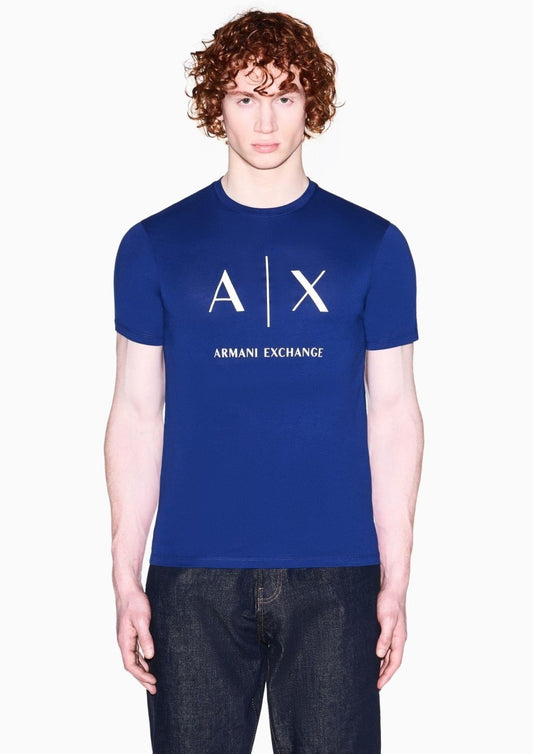 Armani Exchange - Men's Blue T-Shirt