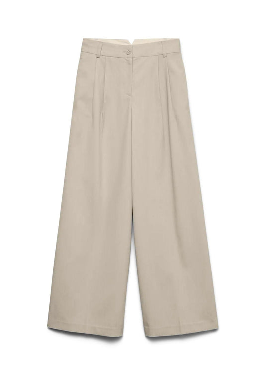 Vero Moda - Women's Nille Oat Beige Trousers