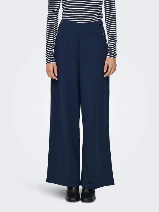 Jacqueline De Yong Women's Blue Jdygeggo Trousers