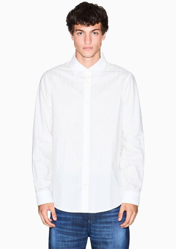 Armani Exchange - Camicia Uomo Bianca