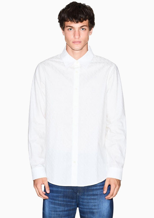 Armani Exchange - Camicia Uomo Bianca