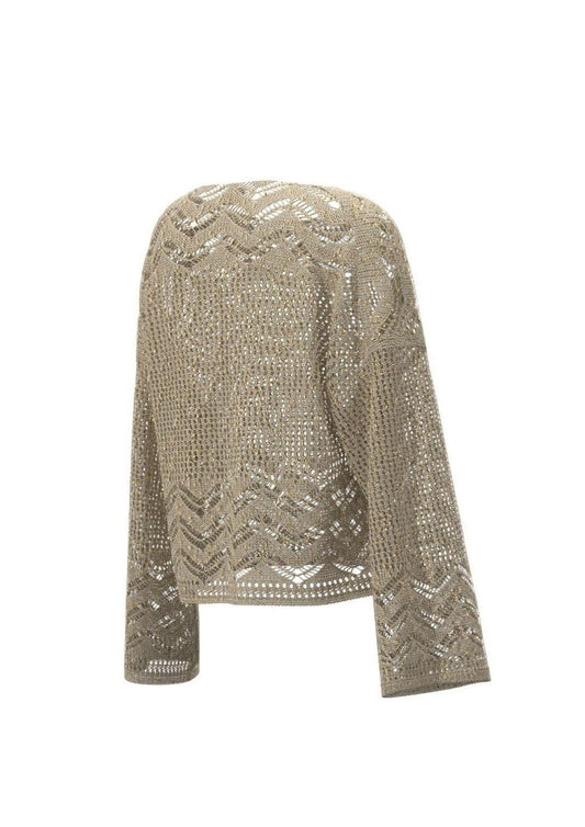 Emme Marella Women's Knitwear Emmfilovia Camel