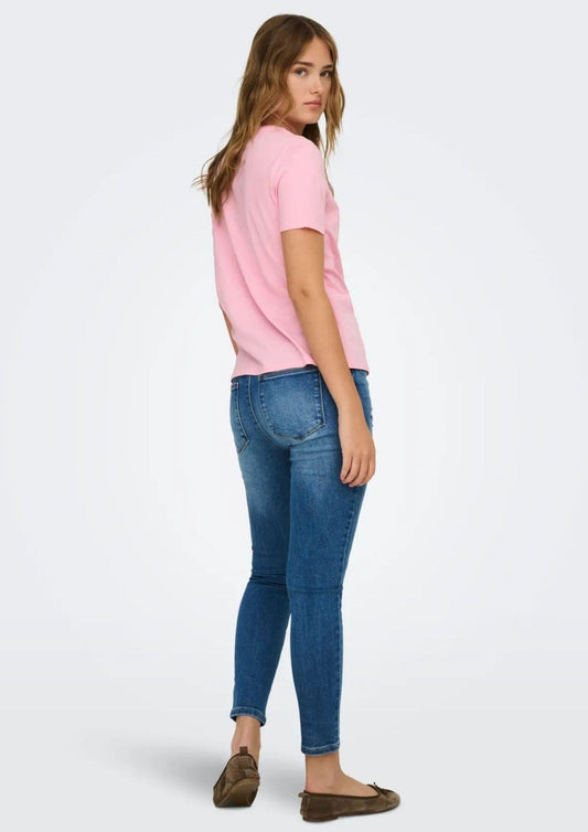 Only Women's T-Shirt Mira Pink