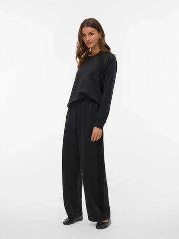 Vero Moda Pantalone Tuta Donna Nero VMInima