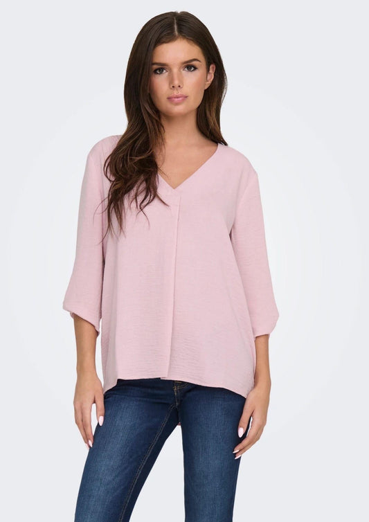Jacqueline De Yong - Women's Divya Mauve Pink Blouse