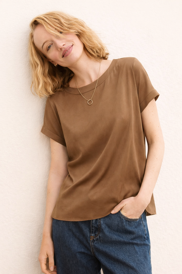 Emme Marella - Camicia Donna ramo Cammello