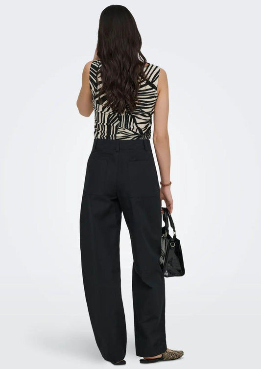 Jacqueline De Yong - Women's Black Trousers