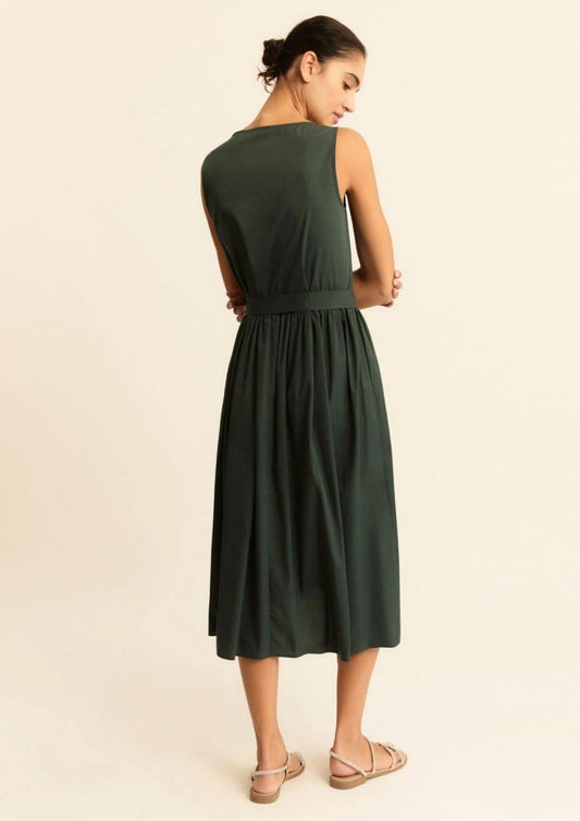 Emme Marella - Women's Kabala Dark Green Dress