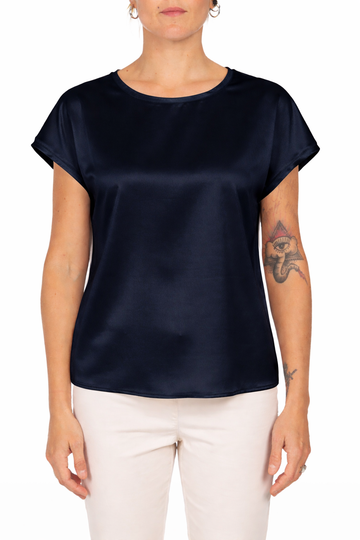 Diana Gallesi - Blusa Donna Blu Navy