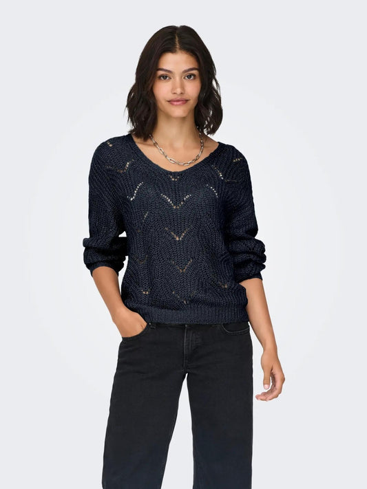 Jacqueline De Yong JDYBADUT Pullover Donna Total Eclipse 15302387 Total Eclipse DTM LUREX JACQUELINE DE YONG 