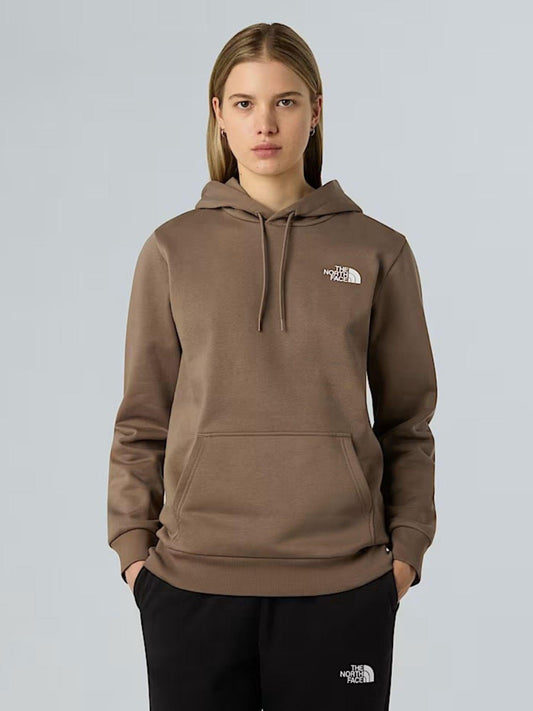 The North Face Women's Simple Dome Hoodie in Mocha Brown