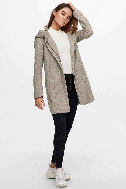 Only Women's Sedona Coat Gray Green