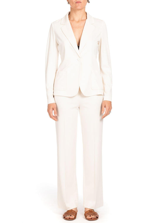 Diana Gallesi - Women's Butter White Suit
