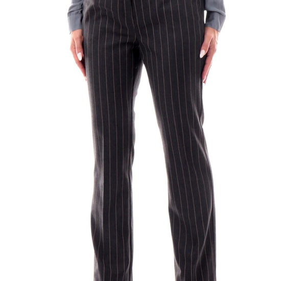 Emme Marella Pantalone Donna Micron Grigio Gessato 2525136271200 007 EMME MARELLA 
