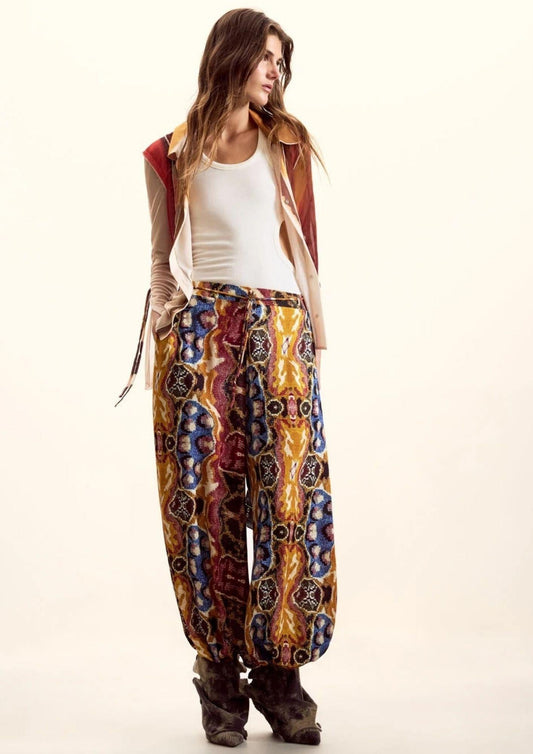 Desigual - Women's Pantbeattle Palazzolacoix Trousers Multicolor