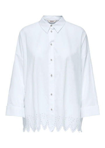 Only - Camicia Donna Graces Bianca