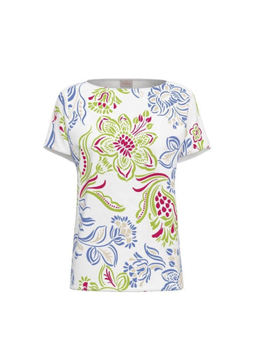 Emme Marella - Maglia Donna guglia Bianca a Fiori