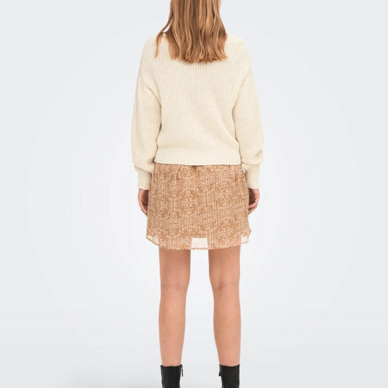 Jacqueline De Yong JDYJUSTY Cardigan Donna Bianco Eggnog 15200418 Eggnog JACQUELINE DE YONG 