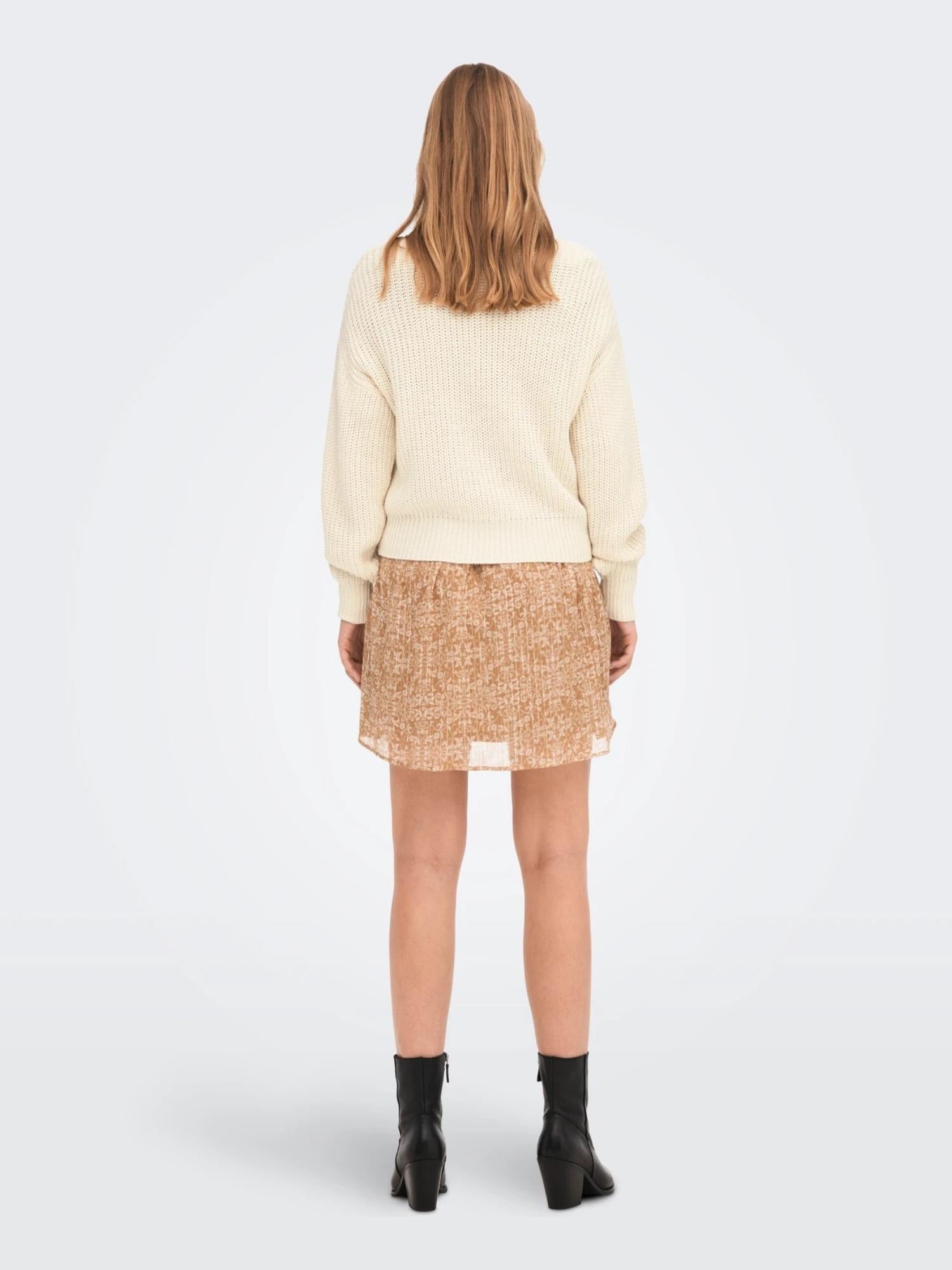 Jacqueline De Yong JDYJUSTY Cardigan Donna Bianco Eggnog 15200418 Eggnog JACQUELINE DE YONG 