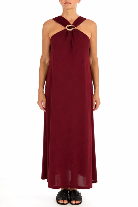 Diana Gallesi - Women's India Red Dress