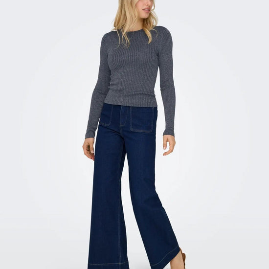 Jacqueline De Yong JDYPLUM Pullover Donna Total Eclipse 15330569 Total Eclipse JACQUELINE DE YONG 