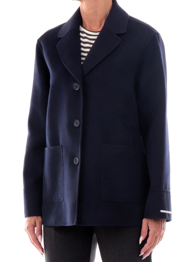 Emme Marella Women's Palos Navy Blue Jacket