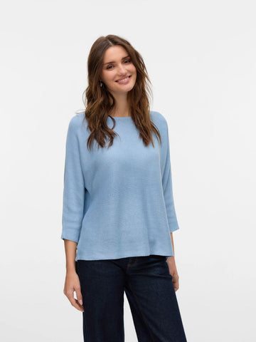 Vero Moda Maglione Donna Cashmere Blue VMNora